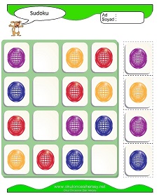 Sudoku Çocuk Bulmacaları